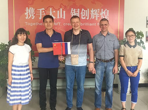 Customer visit — Ukraine