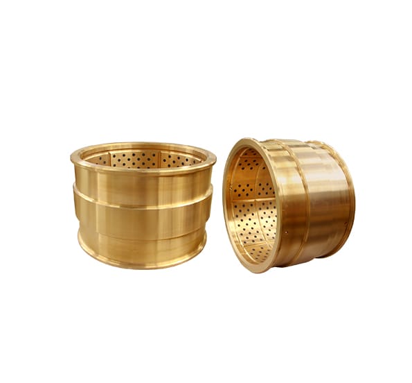 Custom Flanged & Grooved Bushings for Marine Deck Cranes